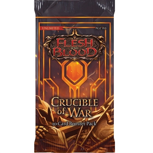 Flesh and Blood - Crucible of War - Unlimited Edition - Booster Pakke